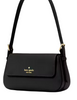 Kate Spade New York Madison Saffiano Leather Small Flap Shoulder Bag Black