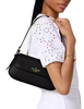 Kate Spade New York Madison Saffiano Leather Small Flap Shoulder Bag Black