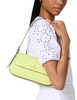 Kate Spade New York Madison Saffiano Leather Small Flap Shoulder Bag Lime Slushy