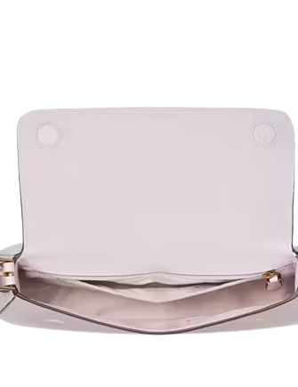 Kate Spade New York Madison Saffiano Leather Small Flap Shoulder Bag Pale Amethyst