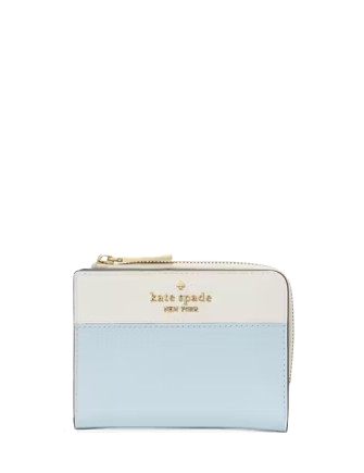 Kate Spade New York Madison Small L Zip Wallet Crisp Sky