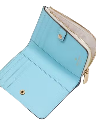 Kate Spade New York Madison Small L Zip Wallet Crisp Sky