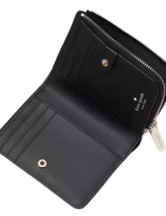 Kate Spade New York Madison Small L Zip Wallet Toasted Hazelnut