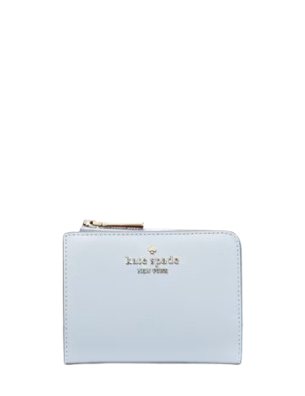 Kate Spade New York Madison Small L Zip Wallet Watercolor Blue