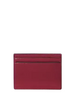 Kate Spade New York Madison Small Slim Card Holder Red Jam