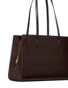 Kate Spade New York Madison Suede Large Laptop Tote Hot Fudge