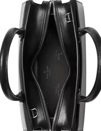 Kate Spade New York Madison Suede Medium Satchel Black
