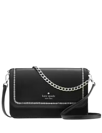 Kate Spade New York Madison Willow Medium Flap Convertible Crossbody Black