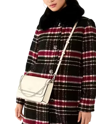 Kate Spade New York Madison Willow Medium Flap Convertible Crossbody Meringue