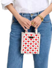 Kate Spade New York Manhattan Pixel Hearts Mini Tote Cream