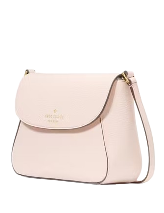 Kate Spade New York Monica Small Flap Crossbody Blush Cloud