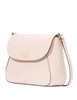 Kate Spade New York Monica Small Flap Crossbody Blush Cloud