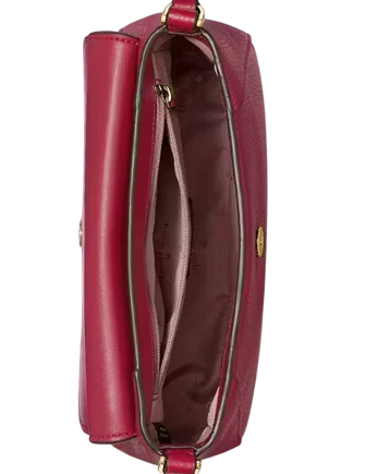 Kate Spade New York Monica Small Flap Crossbody Red Jam