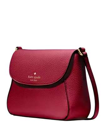 Kate Spade New York Monica Small Flap Crossbody Red Jam