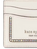 Kate Spade New York Morgan Crystal Inlay Cardholder Parchment