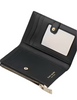 Kate Spade New York Morgan Tropical Foliage Small Slim Bifold Wallet Black Multi