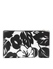 Kate Spade New York Morgan Tropical Foliage Small Slim Bifold Wallet Black Multi