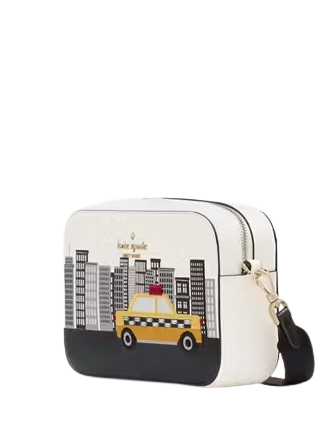 Kate Spade New York NYC Big Apple Mini Camera Bag Meringue