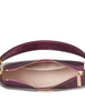 Kate Spade New York Nina Metallic Shoulder Bag Dark Raspberry