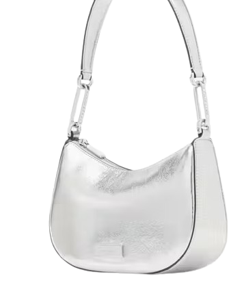 Kate Spade New York Nina Metallic Shoulder Bag Silver