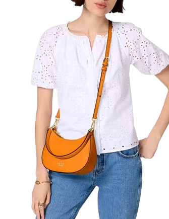 Kate Spade New York Paige Convertible Crossbody Orange Zinnia