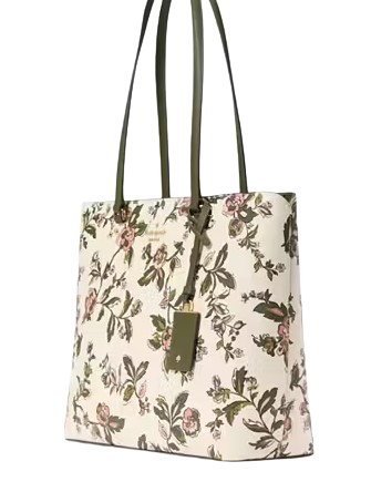Kate Spade New York Perfect Floral Large Tote  Meringue