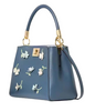 Kate Spade New York Phoebe Applique Small Top Handle Bag  Bluestone