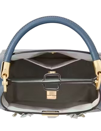 Kate Spade New York Phoebe Applique Small Top Handle Bag  Bluestone