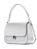 Kate Spade New York Phoebe Glitter Small Flap Crossbody Lunar Light