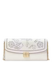 Kate Spade New York Phoebe Perforated Turnlock Wallet-on-chain Meringue