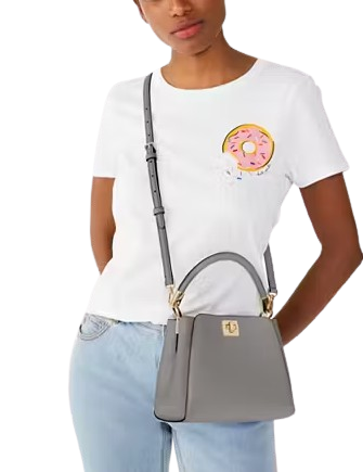 Kate Spade New York Phoebe Small Top Handle Bag Hare Grey