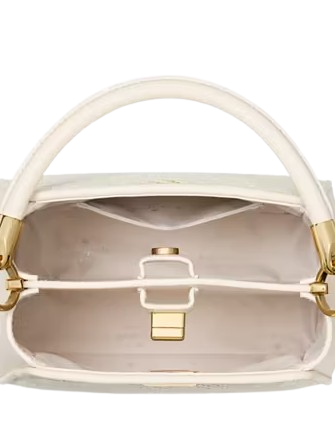 Kate Spade New York Phoebe Straw Small Top Handle Bag  Lime Slushy