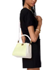 Kate Spade New York Phoebe Straw Small Top Handle Bag  Lime Slushy
