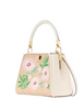 Kate Spade New York Phoebe Straw Small Top Handle Bag  Natural