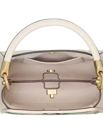 Kate Spade New York Phoebe Straw Small Top Handle Bag  Natural