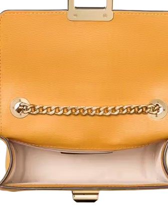 Kate Spade New York Phoebe Suede Turnlock Mini Flap Crossbody Squash Blossom