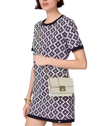 Kate Spade New York Phoebe Turnlock Mini Flap Crossbody Sage Bundle