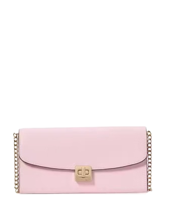 Kate Spade New York Phoebe Turnlock Wallet-on-chain Pink Horizon