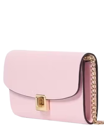 Kate Spade New York Phoebe Turnlock Wallet-on-chain Pink Horizon