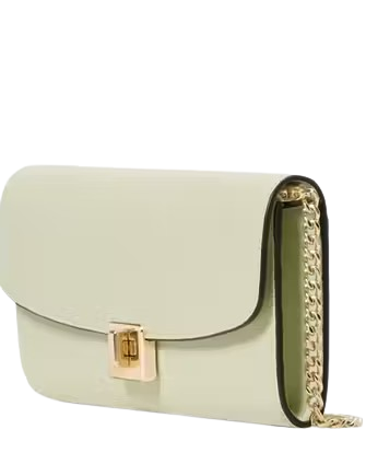 Kate Spade New York Phoebe Turnlock Wallet-on-chain Sage Bundle