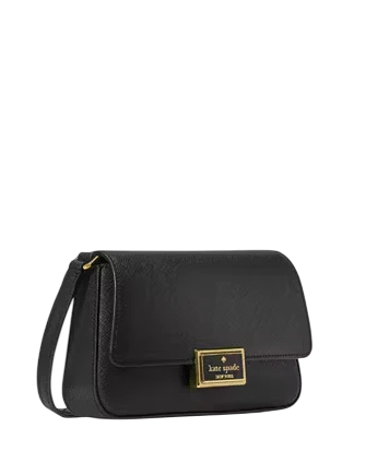 Kate Spade New York Reegan Mini Flap Crossbody Black