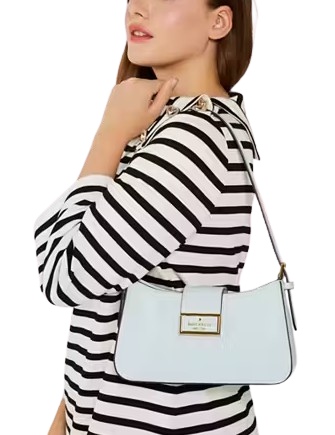 Kate Spade New York Reegan Patent Small Shoulder Bag Hazy Morning