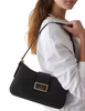Kate Spade New York Reegan Saffiano Pvc Small Shoulder Bag Black
