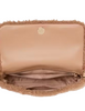Kate Spade New York Rosie Faux Fur Small Flap Crossbody Light Fawn