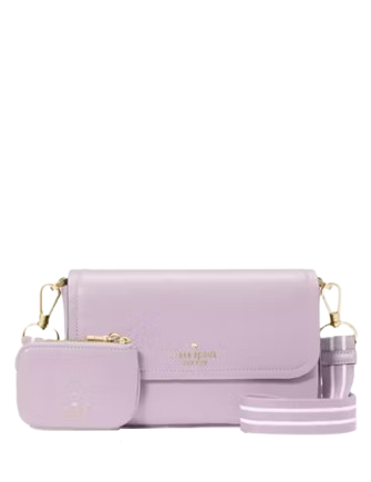 Kate Spade New York Rosie Flap Crossbody Violet Mist
