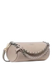 Kate Spade New York Roulette Glazed Leather Mini Convertible Bag Quartz Pebble