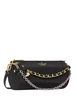 Kate Spade New York Roulette Nylon Mini Crossbody Convertible Bag Black