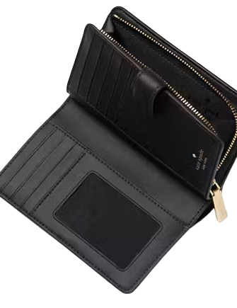 Kate Spade New York Schuyler Medium Bifold Wallet Black