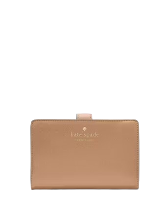 Kate Spade New York Schuyler Medium Bifold Wallet Light Fawn