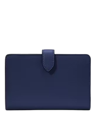 Kate Spade New York Schuyler Medium Compact Bifold Wallet Parisian Navy